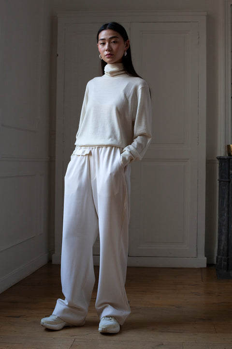 WOOL TROUSERS